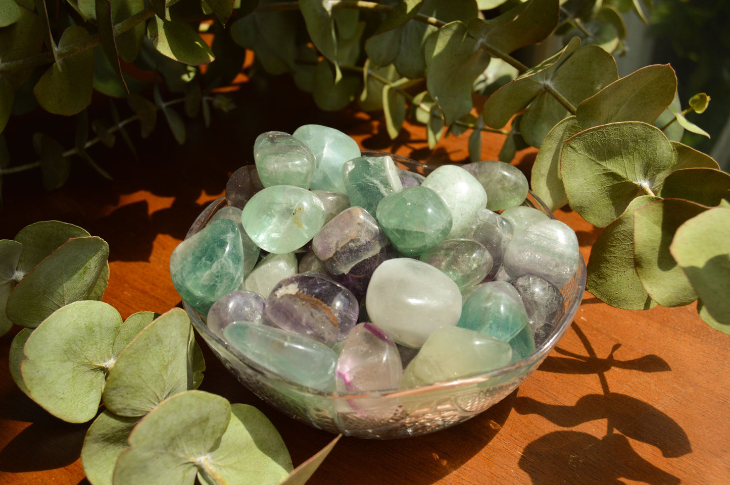 Fluorite Tumbles