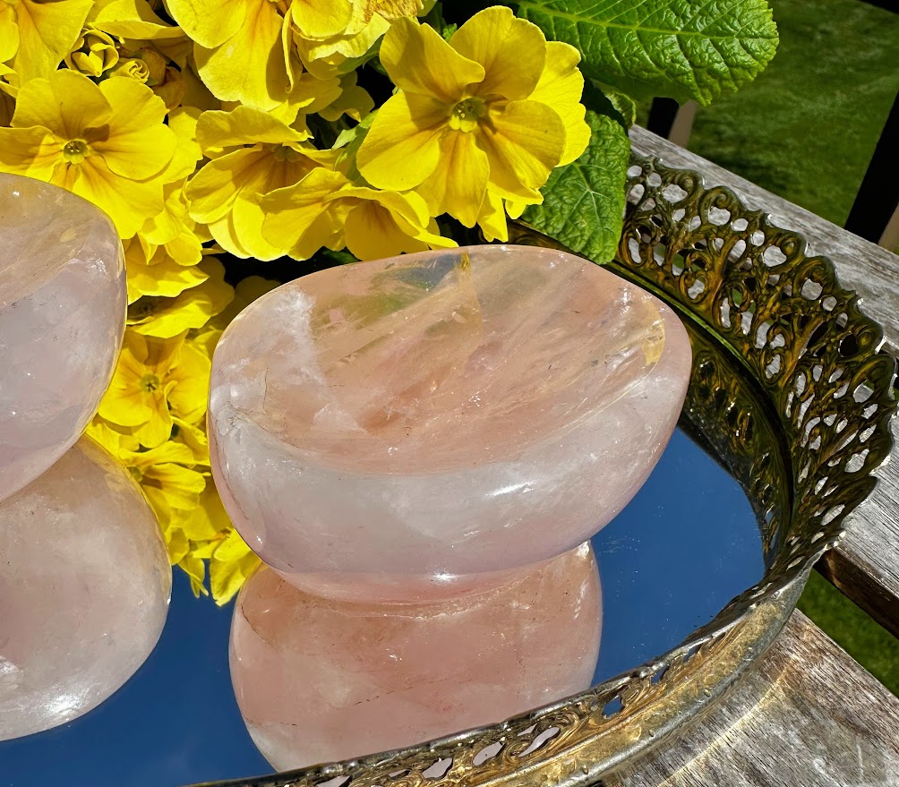 Rose Quartz Bowls