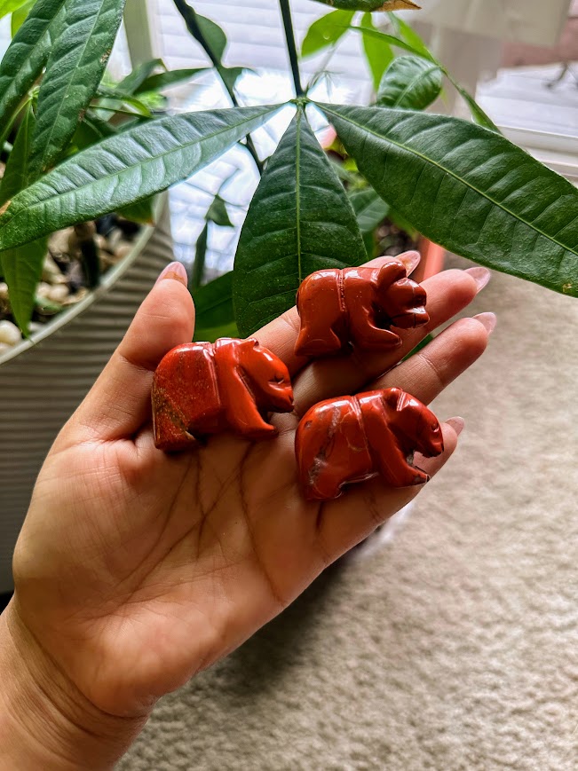 Bear Crystal Carvings -Standing on all fours