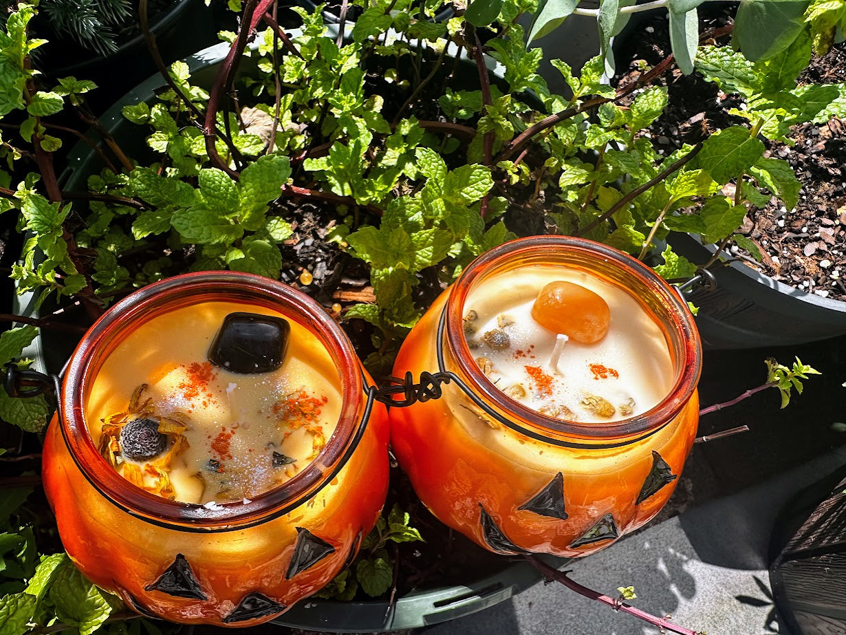Pumpkin Candles