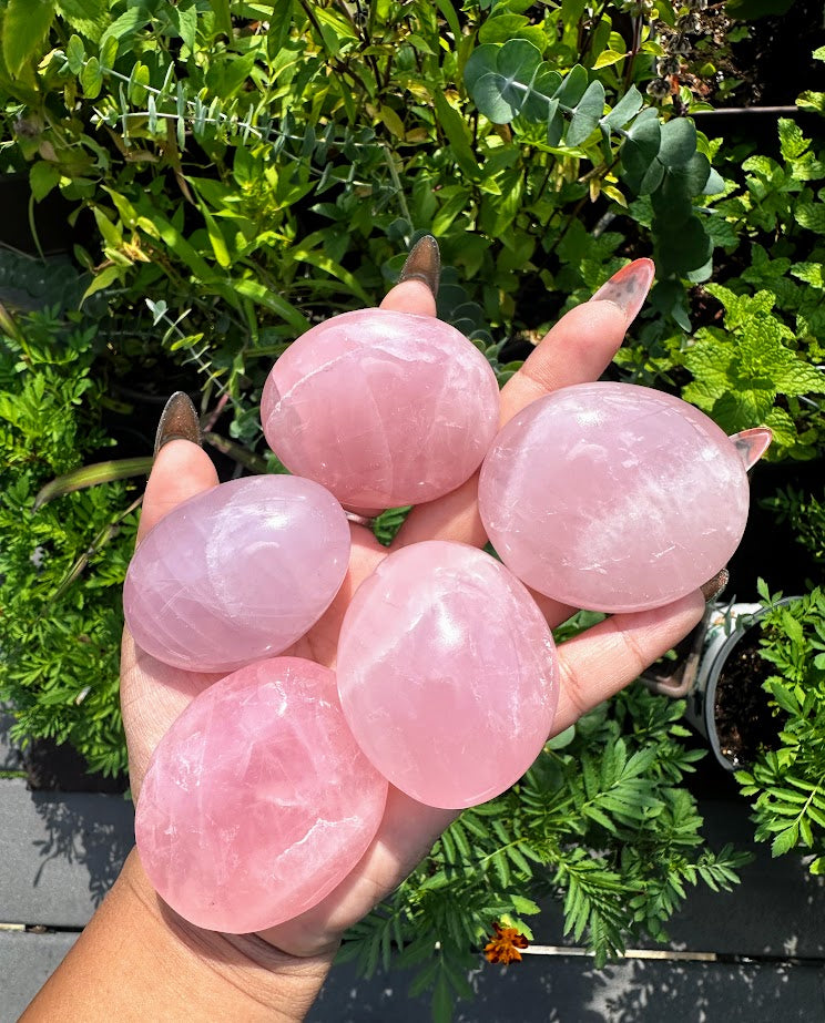 Rose Quartz Palmstone