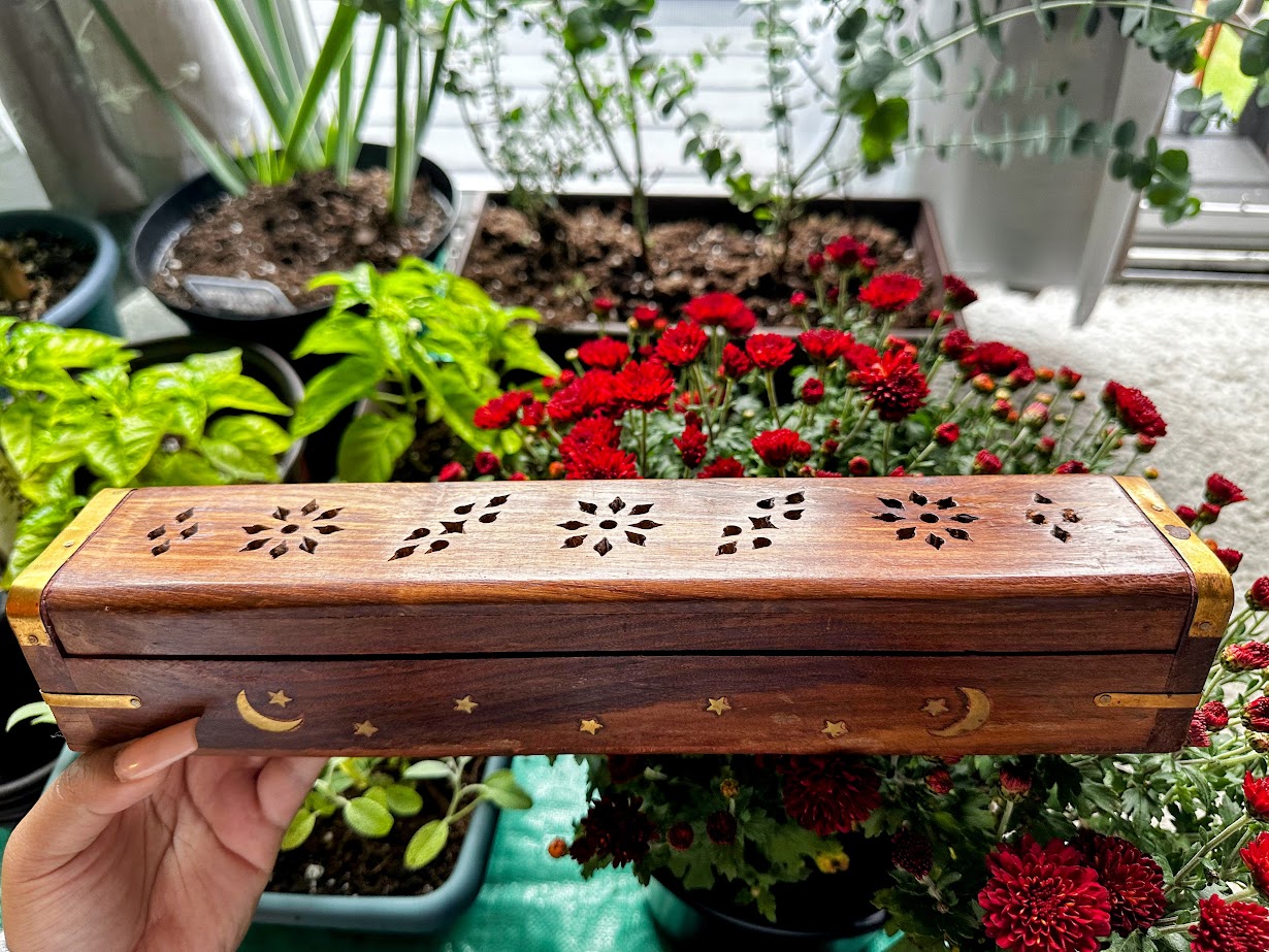 Incense Holder Moon and Stars