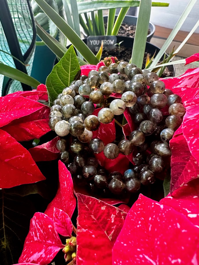 Labradorite crystal bracelets 8mm