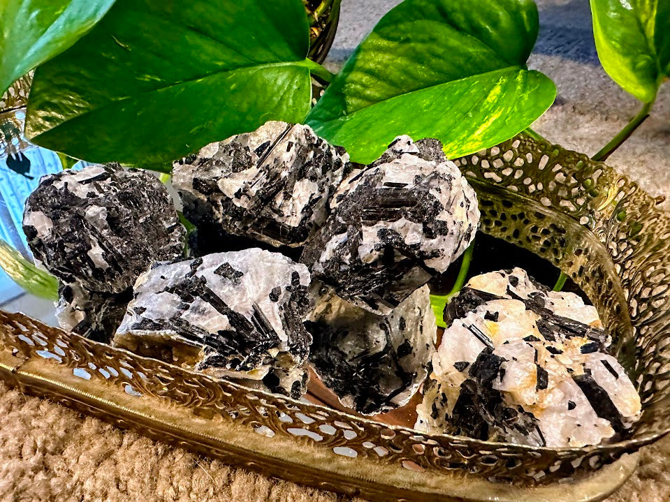 Tourmaline Quartz Raw Specimen