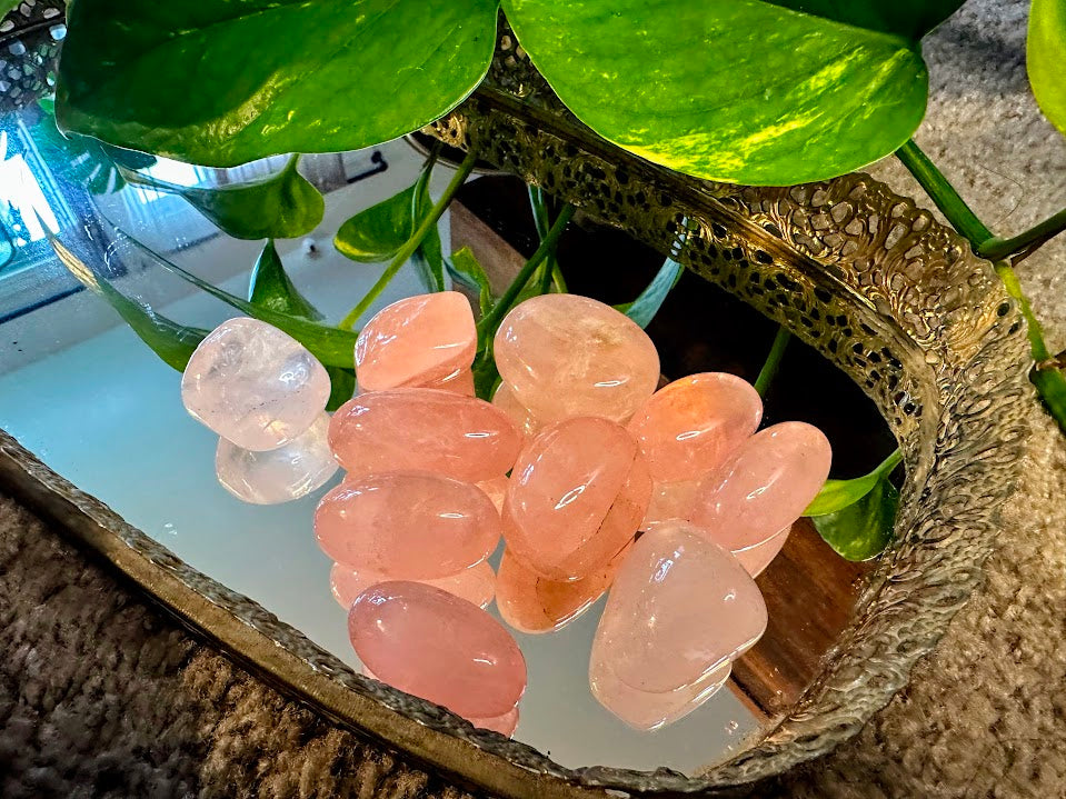 Rose Quartz Tumbles