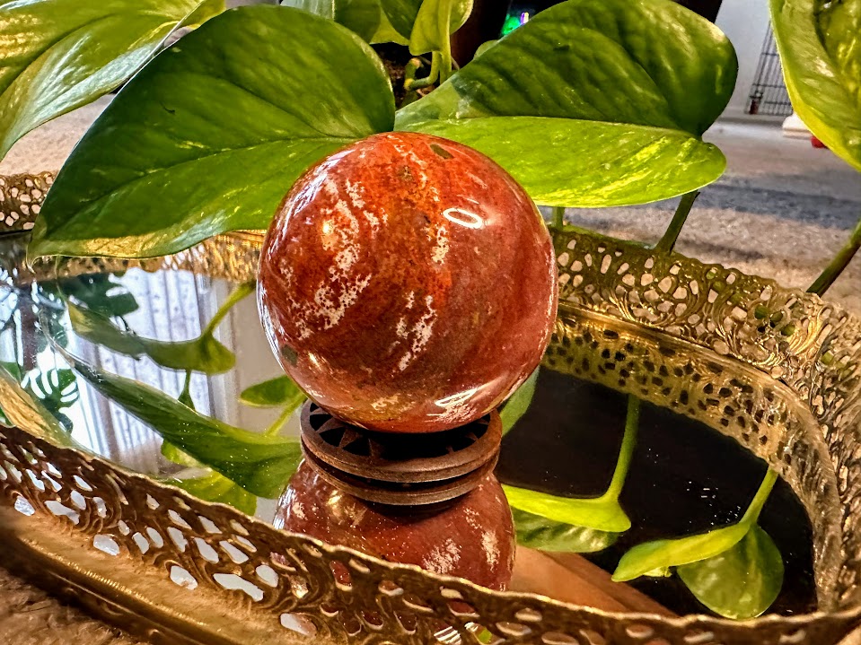 Ocean Jasper Sphere