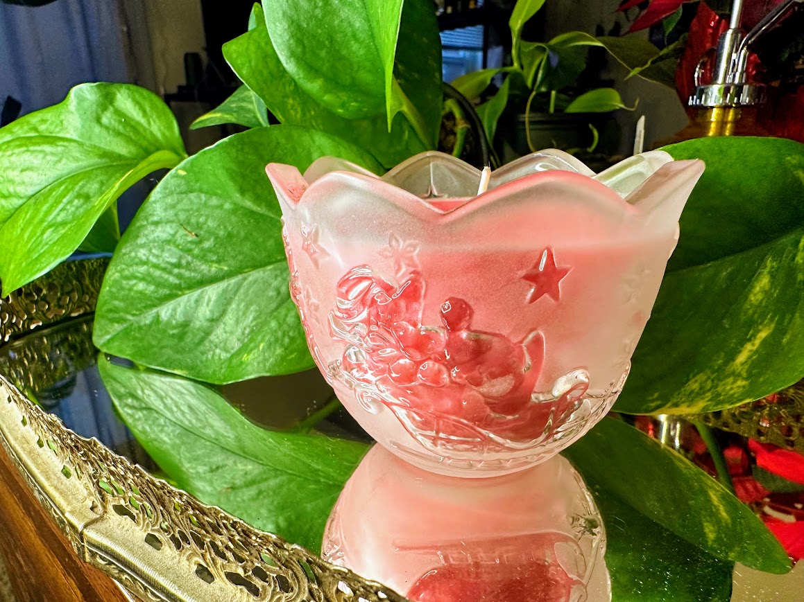 Mistletoe Upcycled Candle