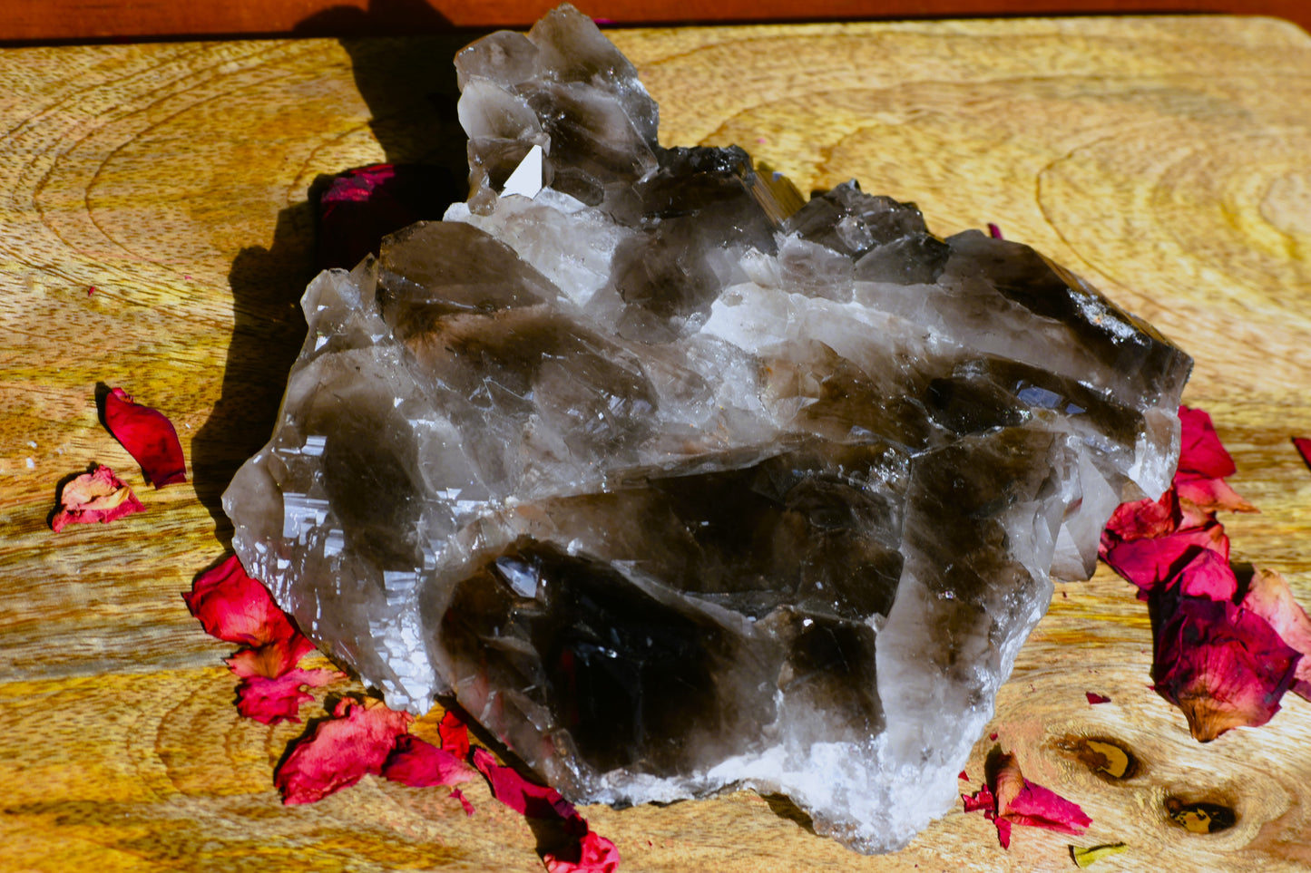 Smokey Quartz XL Cluster