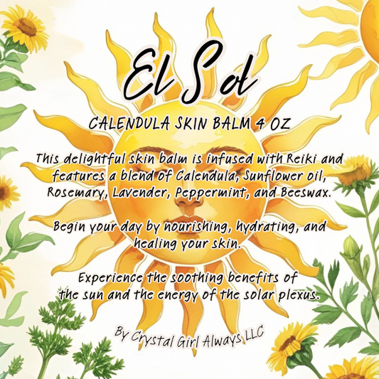 El Sol- Calendula Salve-4 oz