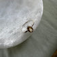 Citrine Sterling Silver Ring Size 8