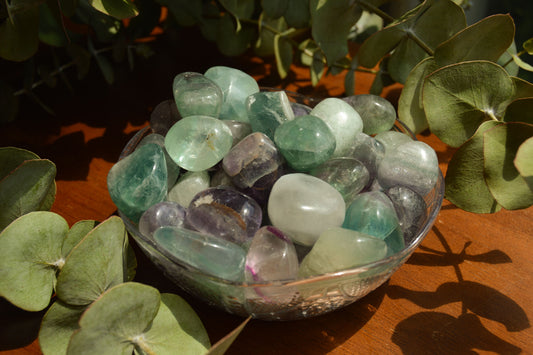 Fluorite Tumbles