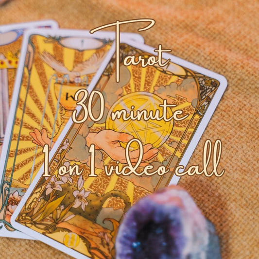 Tarot Reading 30 Minute 1 on 1 Video call