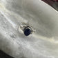 Lapis Lazuli Sterling Silver Ring Size 7.5