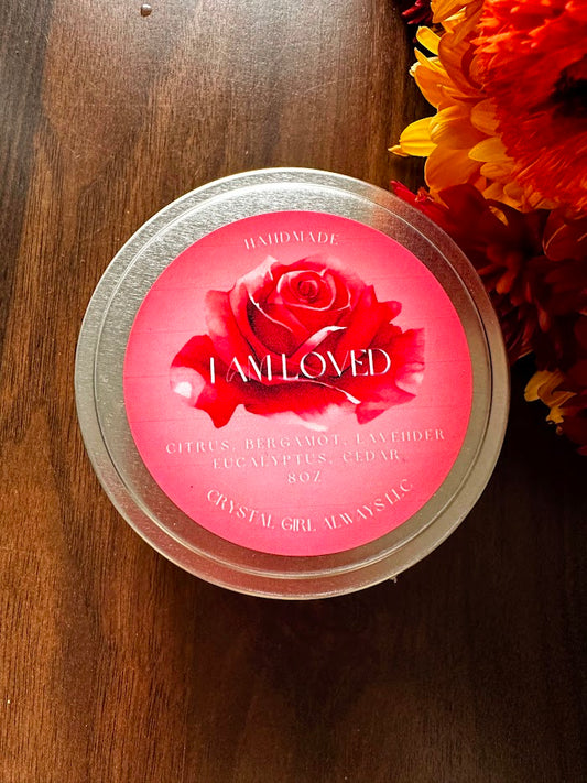 I Am Loved Affirmation 8oz Candles