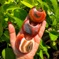 Carnliean Moon Agate Carving Crystals