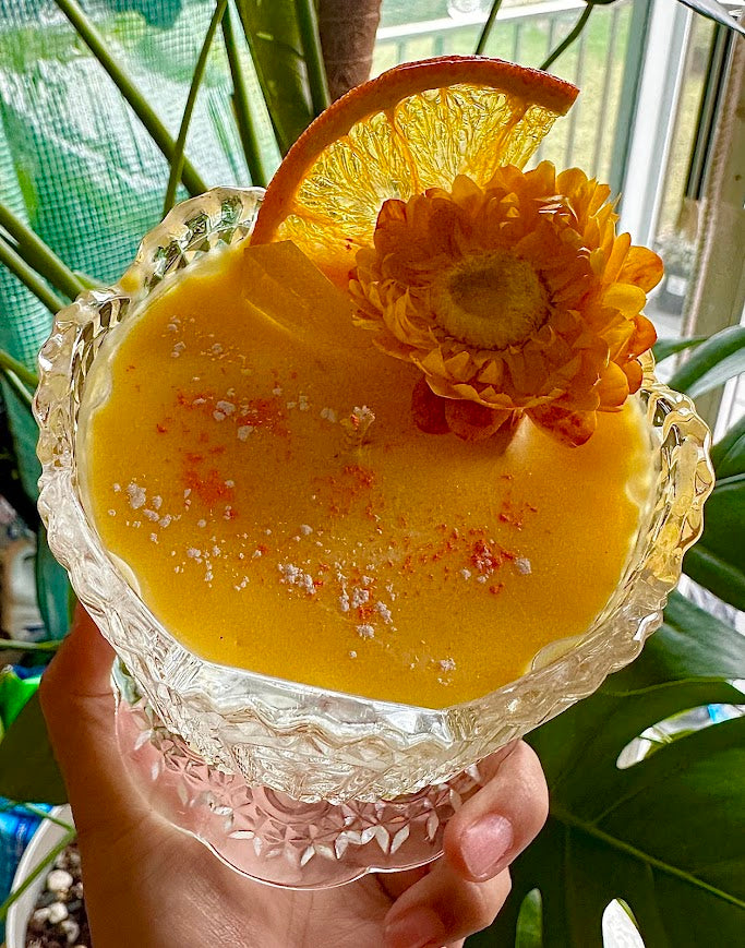 Sweet Sage and Pineapple 8oz Upcycled Soy Candle