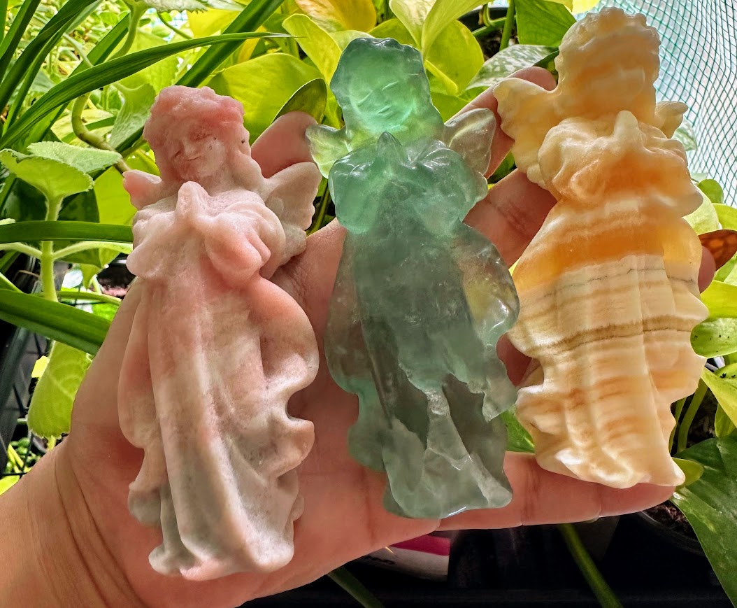 Angel Crystal Carvings
