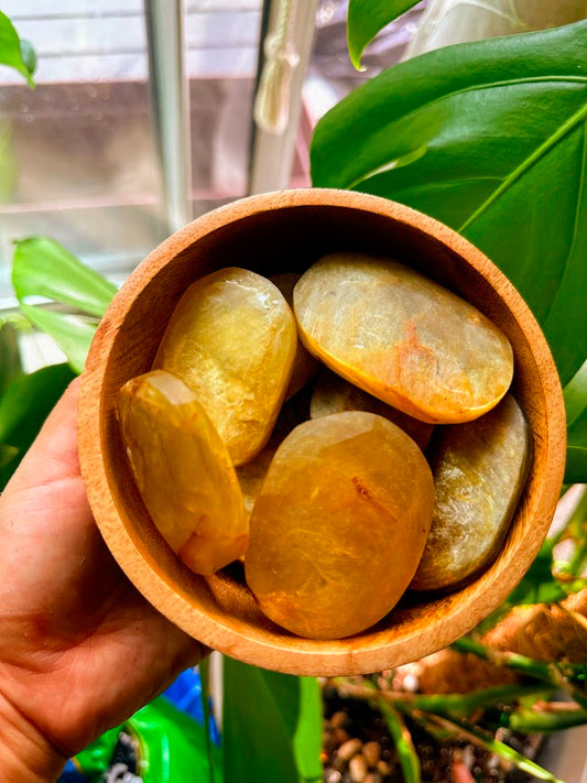 Yellow Mica Palmstone