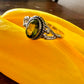 Peridot Sterling Silver Ring Size 7