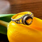Smokey Quartz Sterling Silver Ring Size 6.5