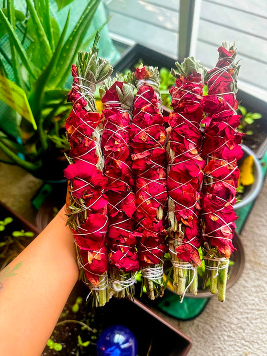 rose herb bundle