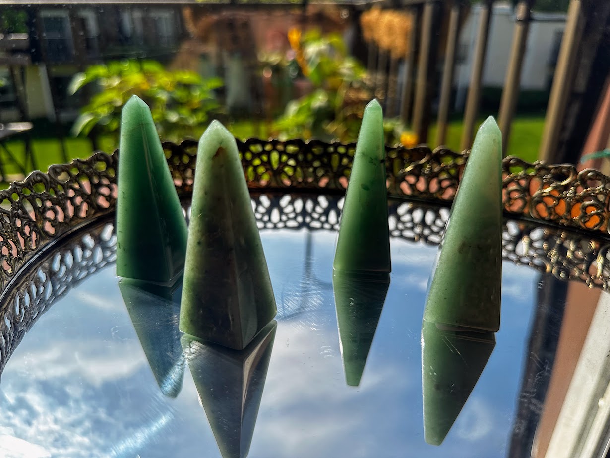 Green Aventurine Towers