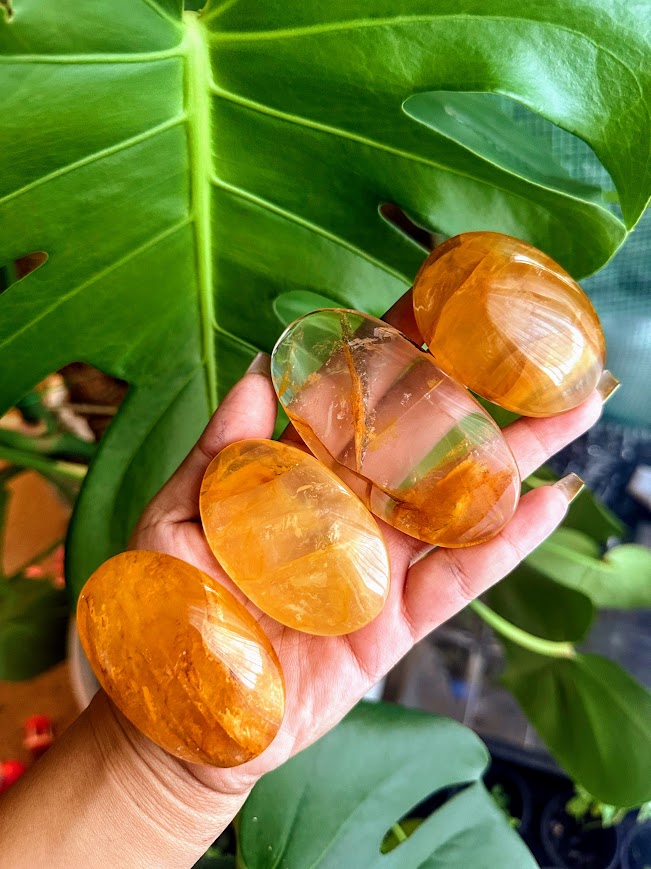 Golden Healer Palmstone