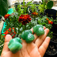 Green Aventurine Frog Animal Carving