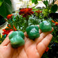 Green Aventurine Frog Animal Carving