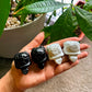 Howlite Turtle Carving