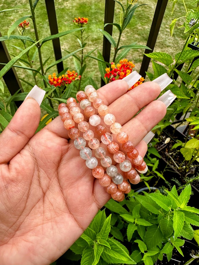 Sunstone Bracelet 8mm – Crystalgirlalways LLC
