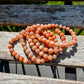 Peach Moonstone Bracelet 8mm