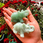 Green Aventurine Elephant