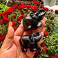 Black Obsidian Elephant