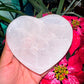 Selenite Heart Shaped Bowl