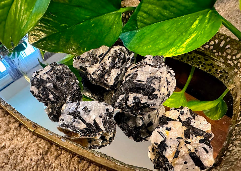 Tourmaline Quartz Raw Specimen