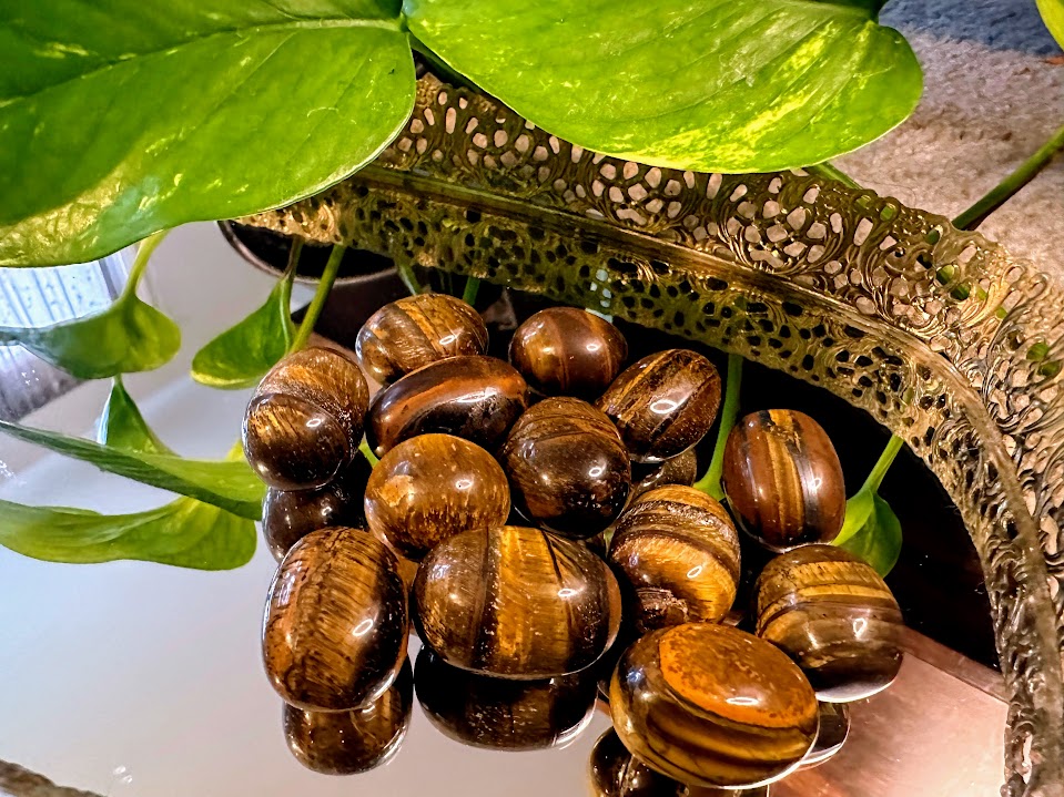 Tiger Eye Tumbles