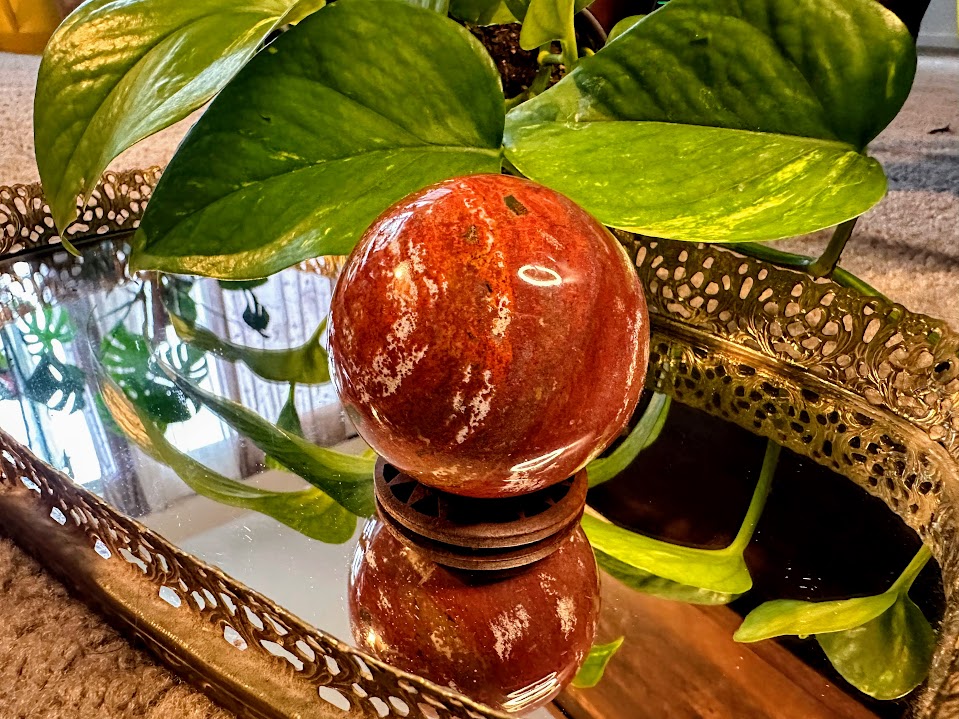 Ocean Jasper Sphere