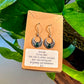 Moon Sterling Silver Earrings