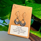 Moon Sterling Silver Earrings