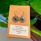 Mandala Sterling Silver Earrings