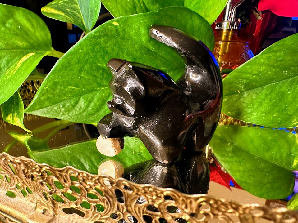 Black Obsidian Cat