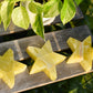 XL lemon Calcite Stars