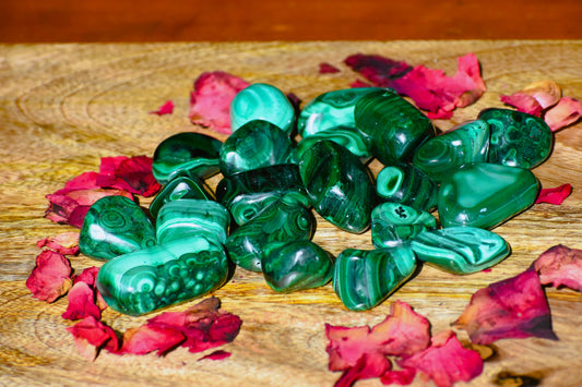 Malachite Tumbles-High Quality