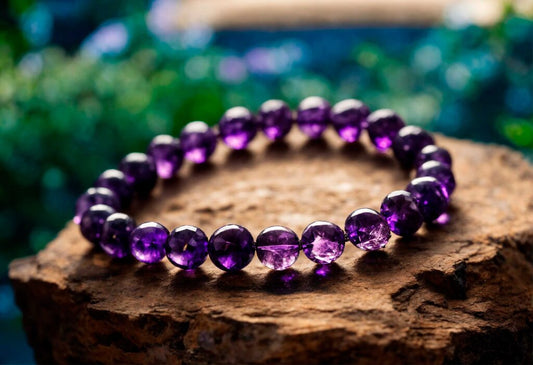 Amethyst Bracelet 8mm